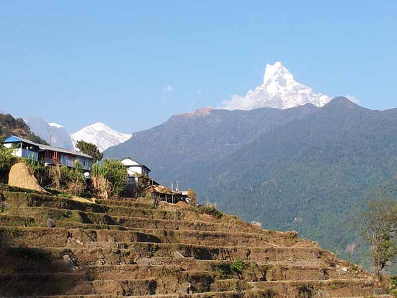 village of Nepal